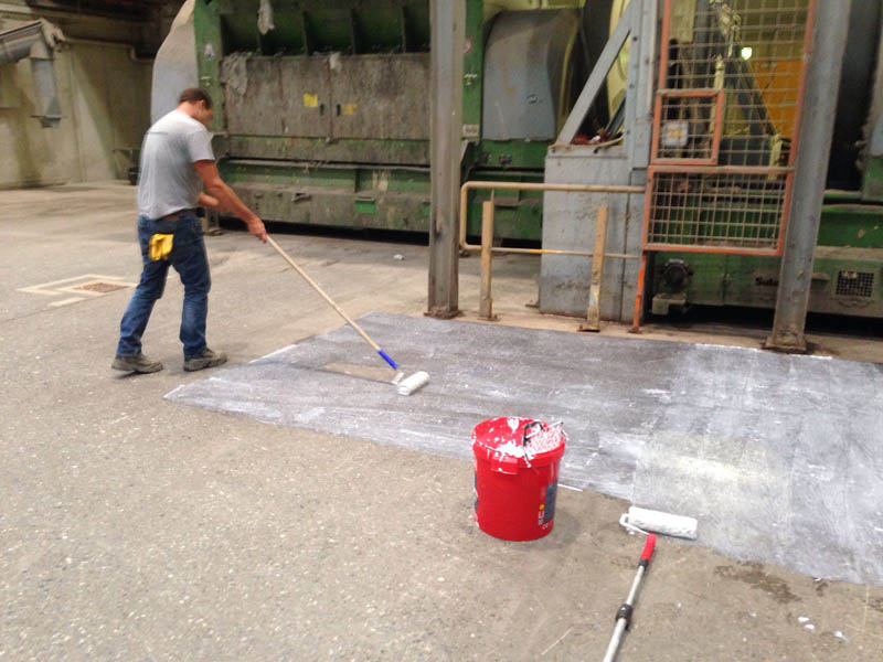 Betonboden tiefenhydrophobiert